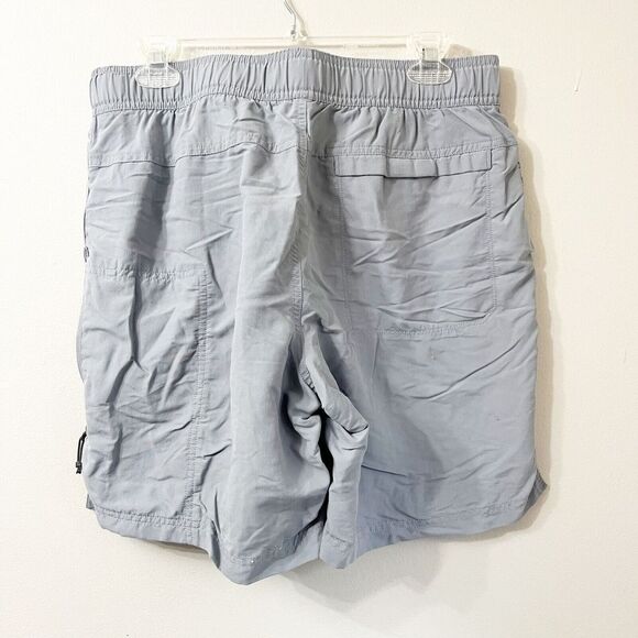 The North Face Mens Gray Chino Shorts Medium Classic 7.5" Belted Hiking Outdoors - Picture 3 of 8